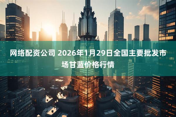 网络配资公司 2026年1月29日全国主要批发市场甘蓝价格行情